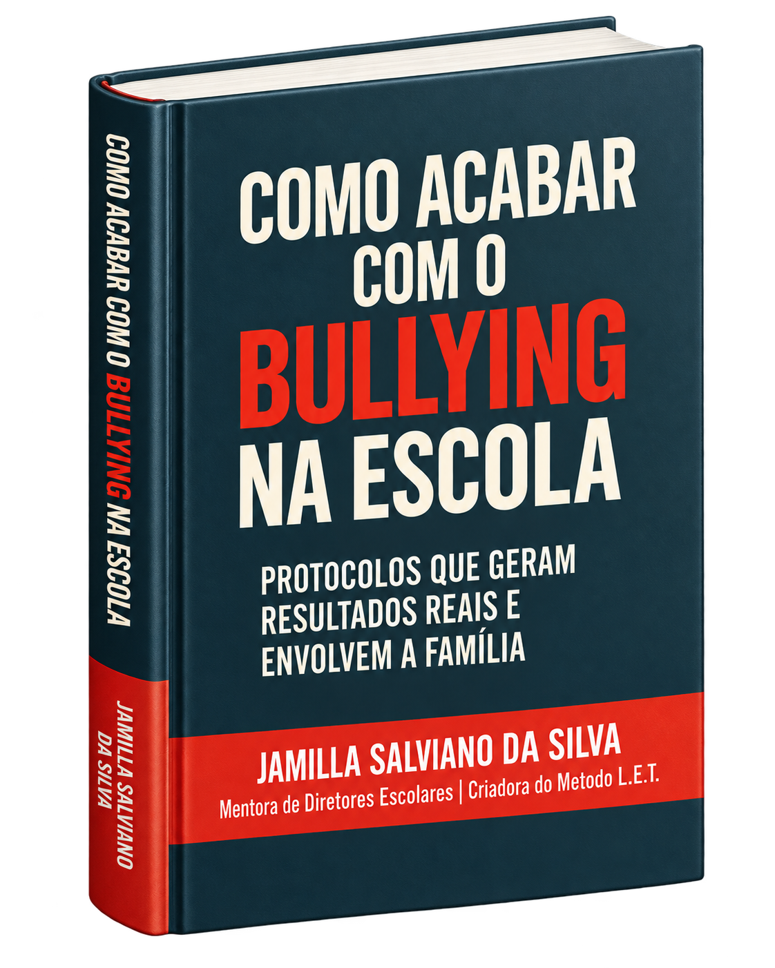 Capa do livro Como acabar com o bullying na escola, de Jamilla Salviano